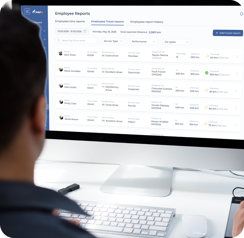 Travel and mileage tracking for modern service businesses